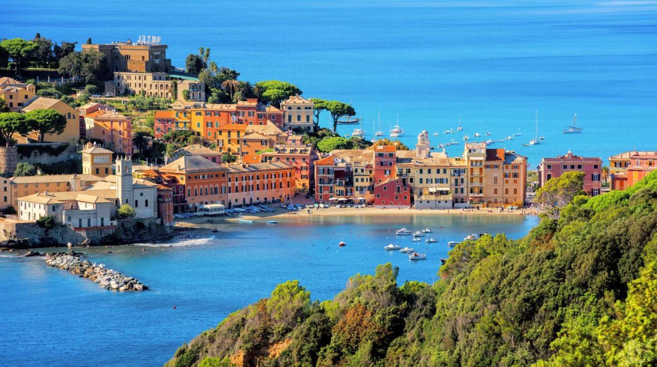 068 - Casa Stella Marina In Centro, 450Metri Da Mare E Spiaggia Sestri Levante Exterior foto